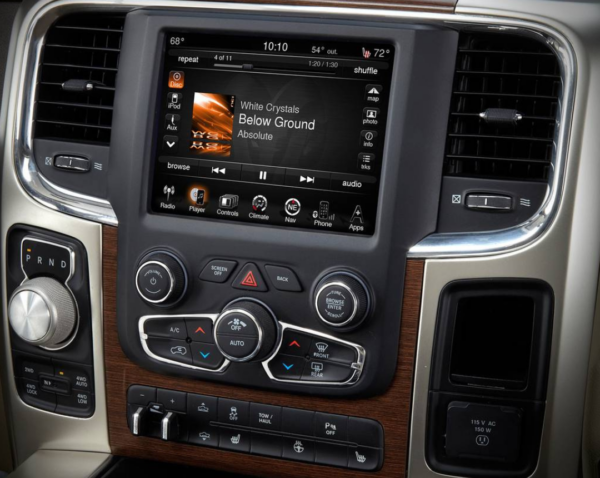 Carplaynav.com 2013 2017 Dodge Ram 1500 8.4 inch Radio RA4 VP4 NAV UConnect Upgrade