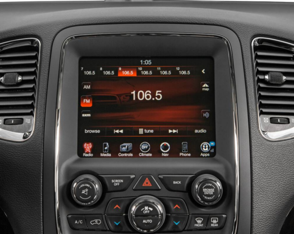 Carplaynav.com 2014 2017 Dodge Durango 8.4AN RA4 GPS UConnect Navigation Radio