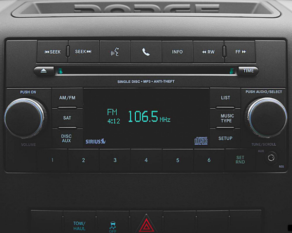 Mopar RES 130S CD Player SiriusXM Radio High