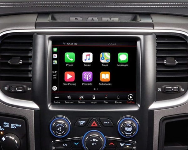 2013-2022 Ram 1500 2500 3500 8.4-inch 4C NAV UConnect UAQ with Apple CarPlay & Android Auto