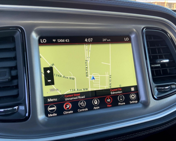2015-2016 Dodge Challenger GPS Navigation 8.4AN RA4 Radio