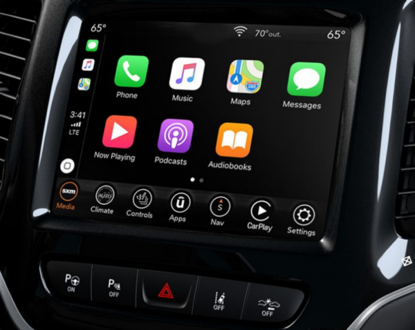2014-2021 Jeep Grand Cherokee GPS Navigation 8.4 4C NAV UAQ Radio with Apple CarPlay & Android Auto
