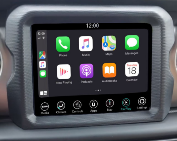 2020-2023 Jeep Gladiator JT UAQ Uconnect 4C Navigation 8.4-inch Display with Apple CarPlay™ & Android Auto™ Radio Upgrade