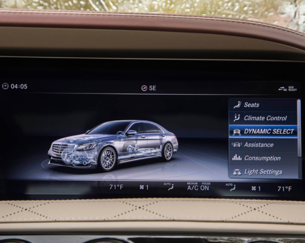 2018-2022 Mercedes Benz S Class Speedometer Navigation Dash Screen