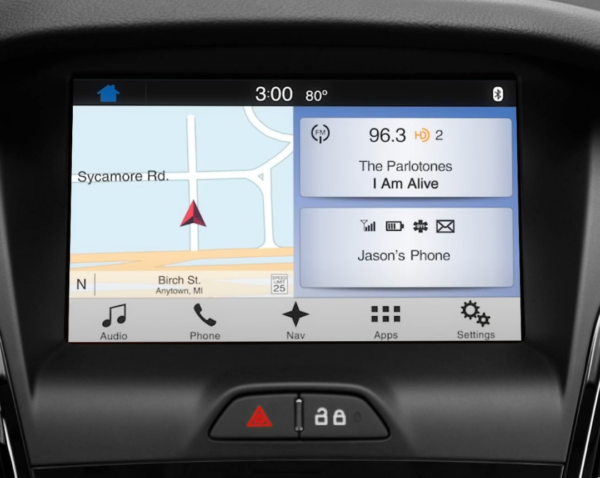 2016-2018 Ford Focus GPS Navigation Upgrade for Sync 3