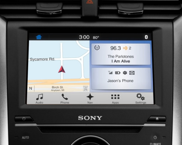 2017-2020 Ford Fusion GPS Navigation Upgrade for Sync 3